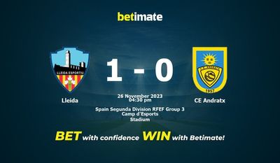 Prediksi, Peluang & Tips Taruhan Lleida vs CE Andratx 26/11/2023