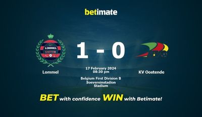 Prediksi Lommel vs KV Oostende, Peluang & Tip Taruhan 17/02/2024