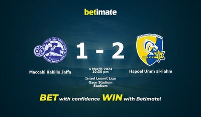 Prediksi Maccabi Kabilio Jaffa vs Hapoel Umm al-Fahm, Peluang & Tip Taruhan 03/04/2024
