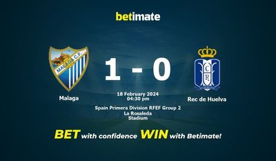 Prediksi Malaga vs Rec de Huelva, Peluang & Tips Taruhan 18/02/2024