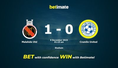 Prediksi Malahide Utd vs Crumlin United, Peluang & Tips Taruhan 12/08/2023