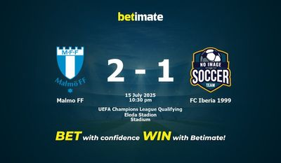 Prediksi, Peluang & Tips Taruhan Malmö FF vs FC Iberia 1999 15/07/2025
