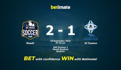 Prediksi Masafi vs Al Taawon, Peluang & Tips Taruhan 09/10/2023
