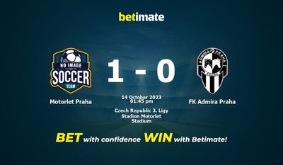 Prediksi Motorlet Praha vs FK Admira Praha, Peluang & Tips Taruhan 14/10/2023