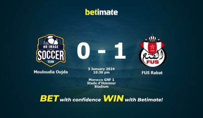 Prediksi Mouloudia Oujda vs FUS Rabat, Peluang & Tips Taruhan 01/03/2024