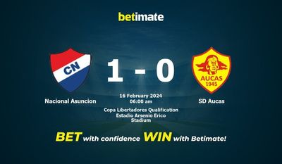 Prediksi Nacional Asuncion vs SD Aucas, Peluang & Tips Taruhan 16/02/2024