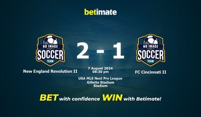Prediksi New England Revolution II vs FC Cincinnati II, Peluang & Tips Taruhan 08/07/2024