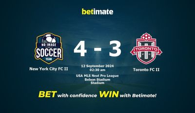 Prediksi, Peluang & Tips Taruhan New York City FC II vs Toronto FC II 11/09/2024
