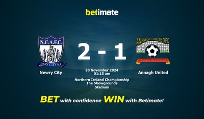 Prediksi, Peluang & Tips Taruhan Newry City vs Annagh United 29/11/2024
