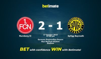 Prediksi Nurnberg II vs SpVgg Bayreuth, Peluang & Tips Taruhan 17/10/2023