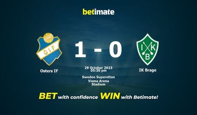 Prediksi Osters IF vs IK Brage, Peluang & Tips Taruhan 29/10/2023