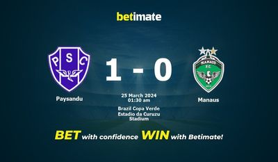 Prediksi Paysandu vs Manaus, Peluang & Tips Taruhan 24/03/2024