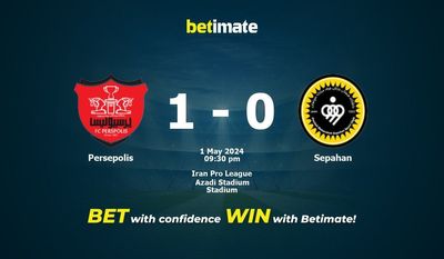 Prediksi Persepolis vs Sepahan, Odds & Tips Taruhan 05/01/2024