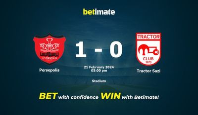 Prediksi Persepolis vs Tractor Sazi, Peluang & Tips Taruhan 21/02/2024