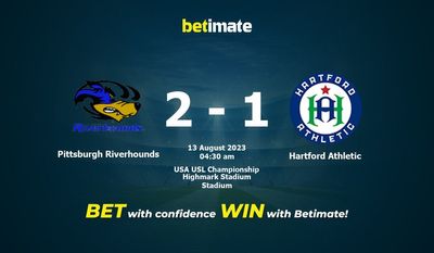 Pittsburgh Riverhounds vs Hartford Athletic Prediksi, Peluang & Tips Taruhan 12/08/2023
