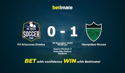 Prediksi PO Achyronas Onisilos vs Olympiakos Nicosia, Peluang & Tips Taruhan 20/12/2023