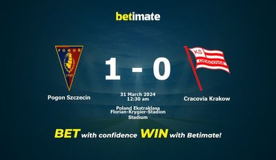 Prediksi Pogon Szczecin vs Cracovia Krakow, Peluang & Tips Taruhan 30/03/2024