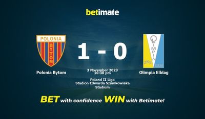 Prediksi Polonia Bytom vs Olimpia Elblag, Peluang & Tips Taruhan 11/03/2023