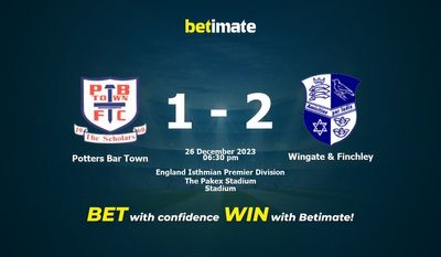 Prediksi Potters Bar Town vs Wingate & Finchley, Peluang & Tips Taruhan 26/12/2023
