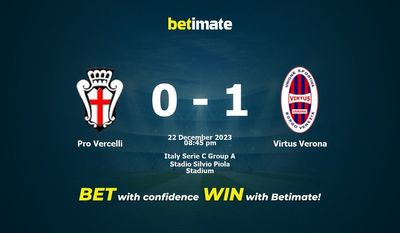 Prediksi Pro Vercelli vs Virtus Verona, Peluang & Tips Taruhan 22/12/2023
