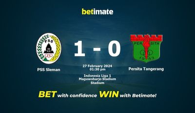 Prediksi PSS Sleman vs Persita Tangerang, Odds & Tips Taruhan 27/02/2024