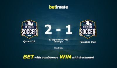 Prediksi, Peluang & Tips Taruhan Qatar U23 vs Palestina U23 22/09/2023