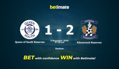 Prediksi, Peluang & Tips Taruhan Queen of South Reserves vs Kilmarnock Reserves 05/11/2024