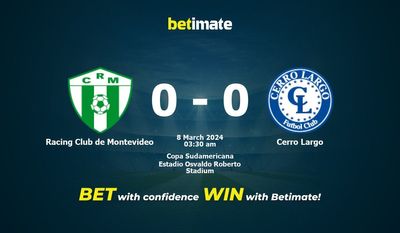 Prediksi Racing Club de Montevideo vs Cerro Largo, Peluang & Tips Taruhan 03/07/2024