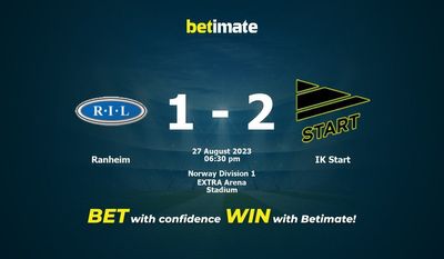 Prediksi Ranheim vs IK Mulai, Peluang & Tips Taruhan 27/08/2023