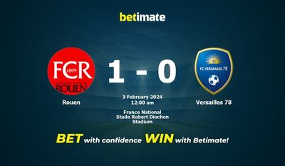 Prediksi Rouen vs Versailles 78, Peluang & Tips Taruhan 02/02/2024