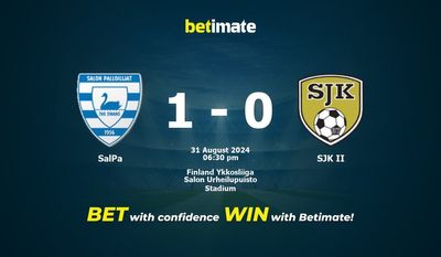 Prediksi SalPa vs SJK II, Peluang & Tips Taruhan 31/08/2024