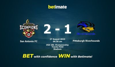 Prediksi San Antonio FC vs Pittsburgh Riverhounds, Peluang & Tips Taruhan 27/08/2023