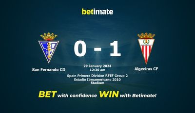 Prediksi San Fernando CD vs Algeciras CF, Peluang & Tips Taruhan 28/01/2024