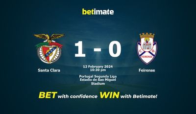 Santa Clara vs Feirense Prediction, Odds & Betting Tips 02/12/2024
