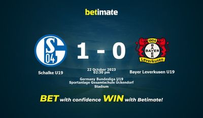 Prediksi Schalke U19 vs Bayer Leverkusen U19, Peluang & Tips Taruhan 22/10/2023