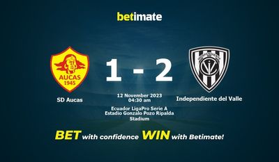 Prediksi SD Aucas vs Independiente del Valle, Peluang & Tips Taruhan 11/11/2023