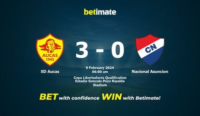 Prediksi, Peluang & Tips Taruhan SD Aucas vs Nacional Asuncion 02/09/2024