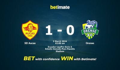 Prediksi SD Aucas vs Orense, Peluang & Tips Taruhan 03/02/2024