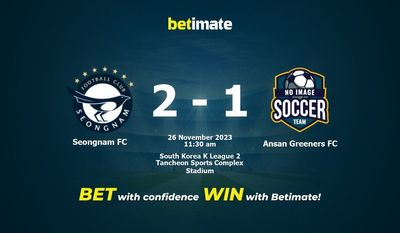 Seongnam FC vs Ansan Greeners FC Prediksi, Peluang & Tip Taruhan 26/11/2023