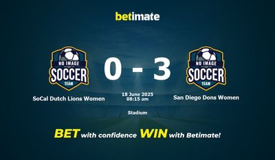 Prediksi, Peluang & Tips Taruhan SoCal Dutch Lions Women vs San Diego Dons Women 18/06/2025
