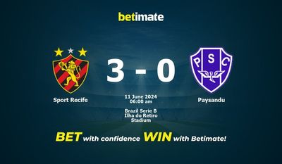 Prediksi Sport Recife vs Paysandu, Peluang & Tips Taruhan 06/11/2024