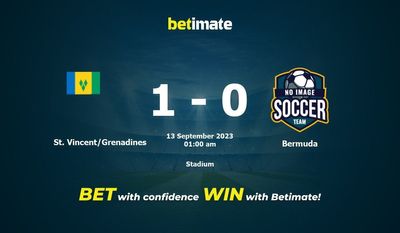 Prediksi St.Vincent/Grenadines vs Bermuda, Peluang & Tips Taruhan 09/12/2023