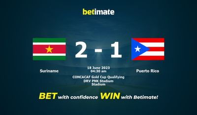 Prediksi Suriname vs Puerto Rico, Peluang & Tips Taruhan 17/06/2023