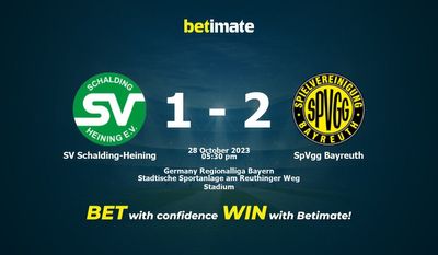 Prediksi, Peluang & Tips Taruhan SV Schalding-Heining vs SpVgg Bayreuth 28/10/2023