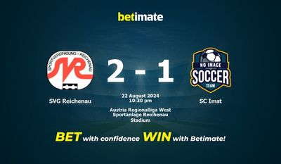 Prediksi SVG Reichenau vs SC Imst, Peluang & Tips Taruhan 22/08/2024