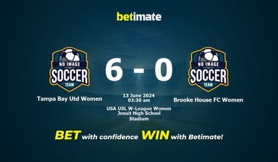 Prediksi Tampa Bay Utd Women vs Brooke House FC Wanita, Peluang & Tips Taruhan 06/12/2024