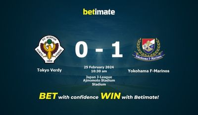 Prediksi Tokyo Verdy vs Yokohama F-Marinos, Peluang & Tips Taruhan 25/02/2024