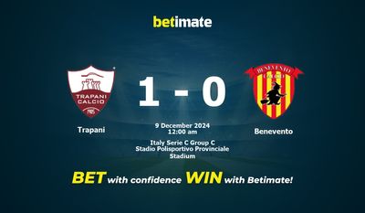 Prediksi, Peluang & Tips Taruhan Trapani vs Benevento 08/12/2024