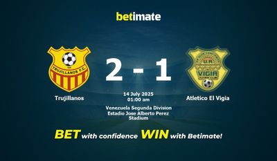 Prediksi Trujillanos vs Atletico El Vigia, Peluang & Tips Taruhan 13/07/2025