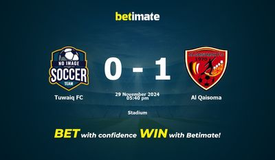 Prediksi, Peluang & Tips Taruhan Tuwaiq FC vs Al Qaisoma 29/11/2024